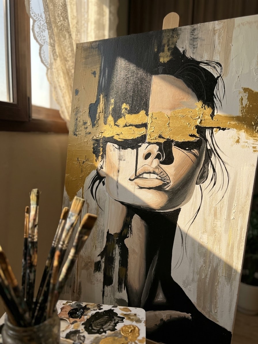 Golden Vision (Painting)